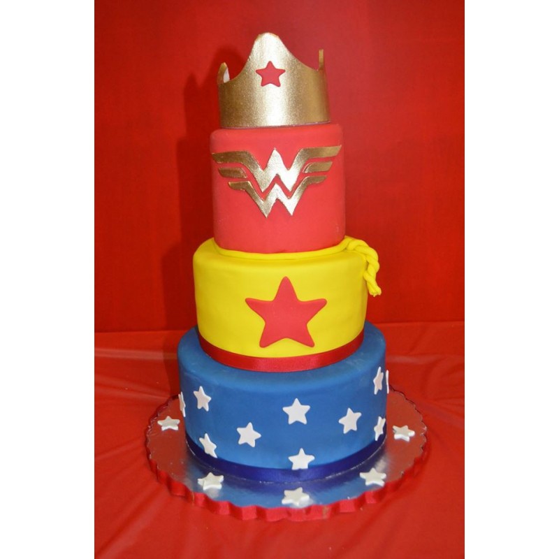 Pastel Infantil 0350 Wonder Woman