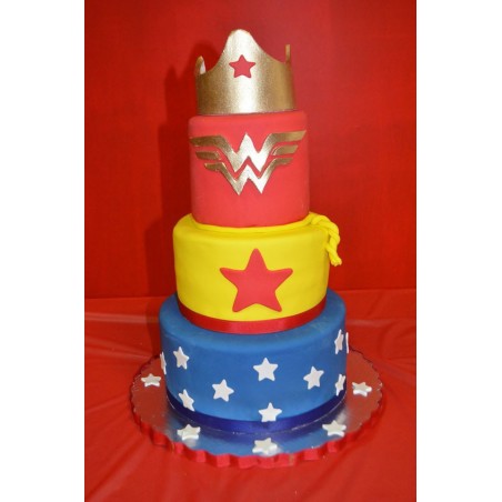 Pastel Infantil 0350 Wonder Woman