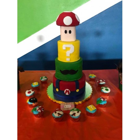 Pastel Infantil 0539 Mario Bros