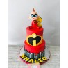 Pastel Infantil 0893 Los Increibles