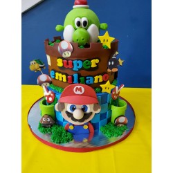 Pastel Infantil 3154 Mario Bros