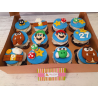 Pastel Infantil 3539 Mario Bros Cupcakes