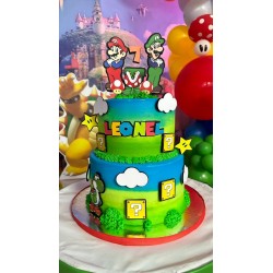 Pastel Infantil 3812 Mario Bros
