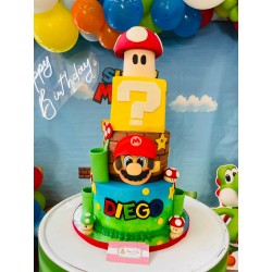 Pastel Infantil 3839 Mario Bros