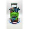 Pastel Infantil 4076 Minecraft