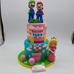 Pastel Infantil 4088 Mario Bros