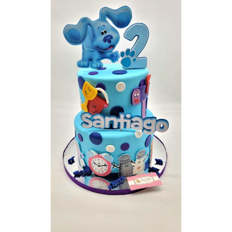 Pastel Infantil 4132 Pistas de Blue