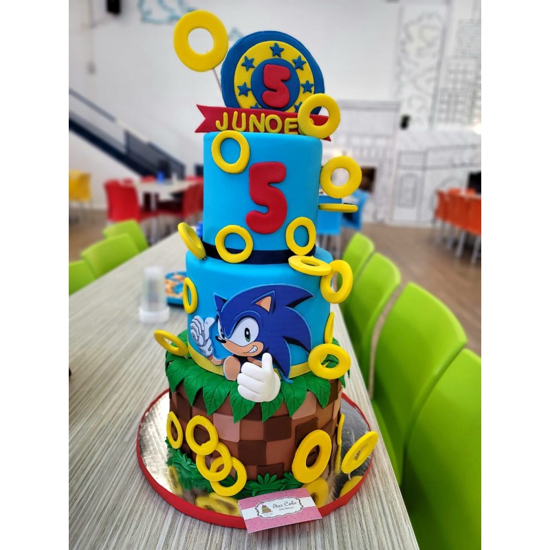 Pastel Infantil 4156 Sonic