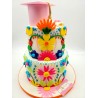 Pastel Graduacion 4157 Floreado