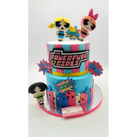 Pastel Infantil 4194 Chicas Super Poderosas