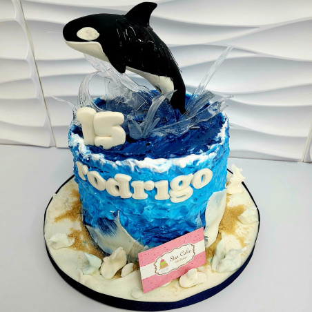 Pastel Infantil 4233 Oceano