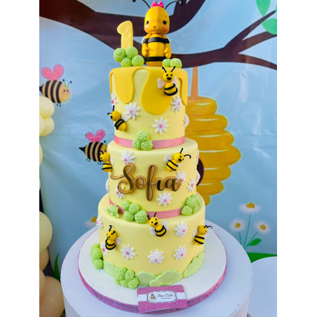 Pastel Infantil 4237 Abejas
