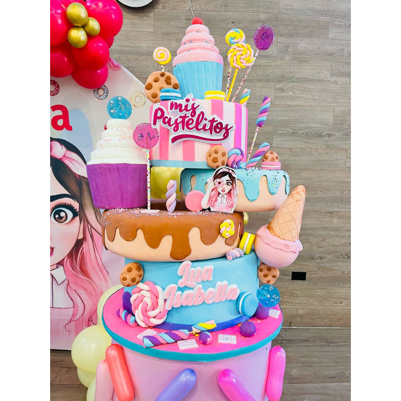 Pastel Maqueta 4257 Mis Pastelitos