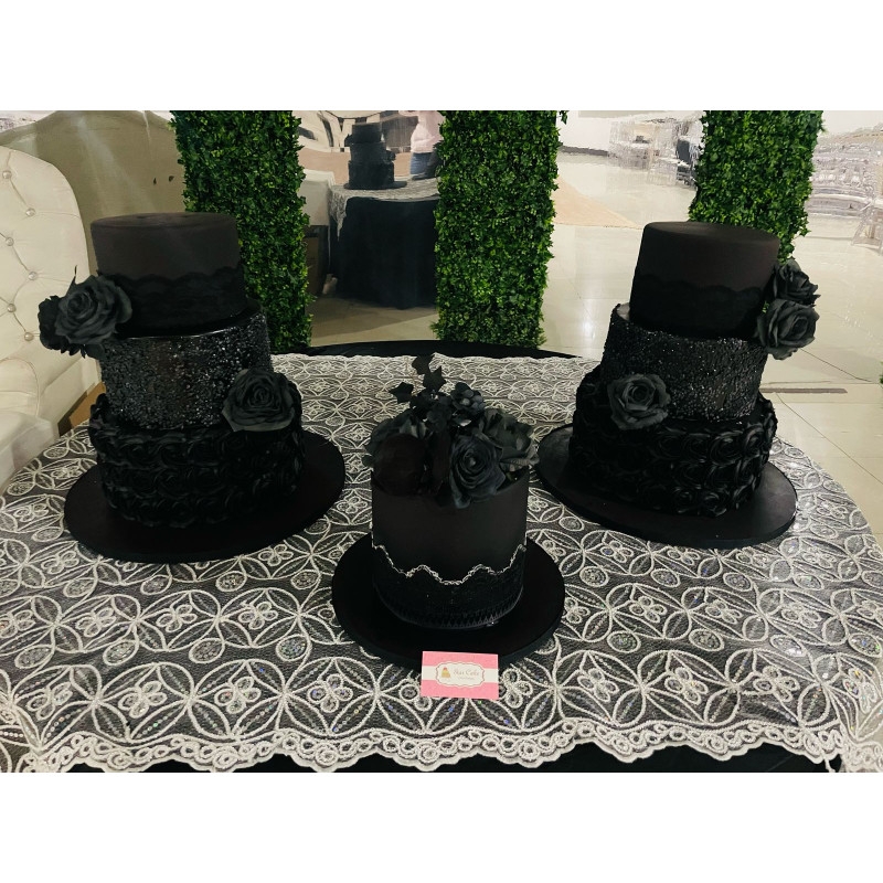 Pastel de XV 4259 Negro