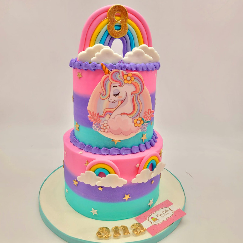 Pastel Infantil 4270 Unicornio