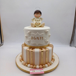 Pastel Religioso 4288 Bautizo