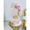 Pastel de Aniversario 4295 Rosa