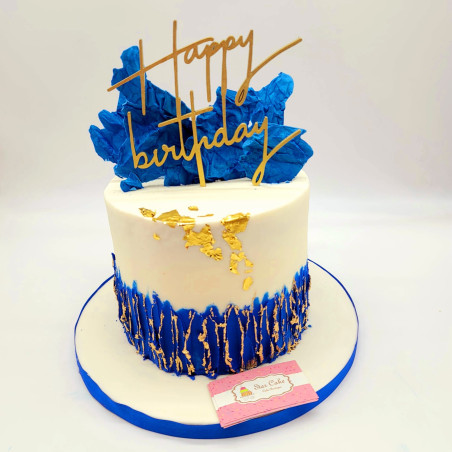 Pastel de hombre 4314 Azul