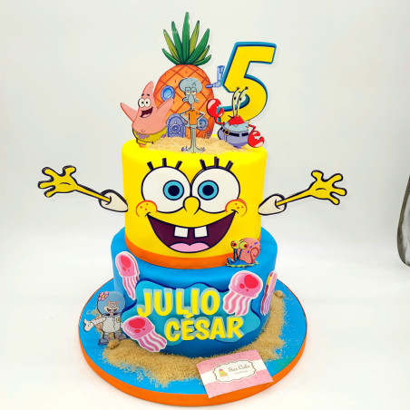 Pastel Infantil 4319 Bob Esponja