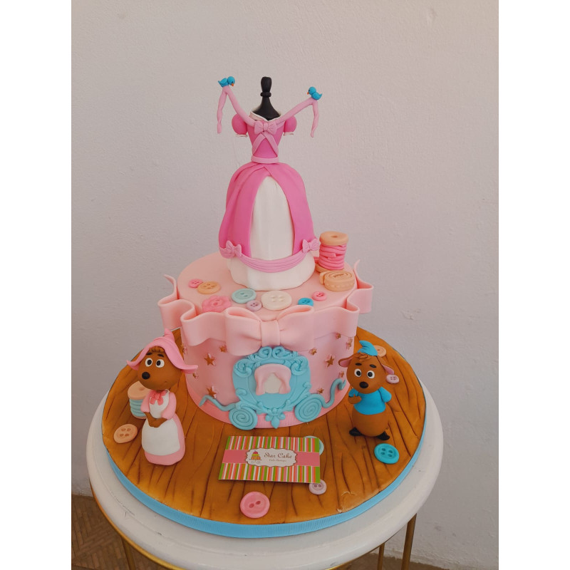 Pastel Infantil 4337 Cenicienta