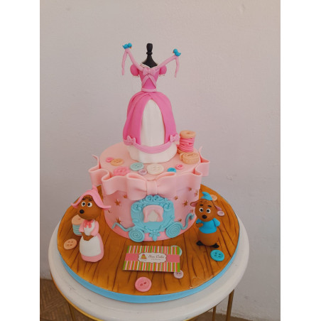 Pastel Infantil 4337 Cenicienta
