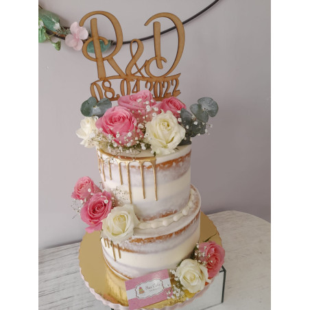 Pastel de Boda 4340 Naked