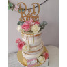 Pastel de Boda 4340 Naked