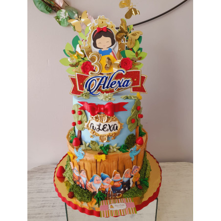 Pastel Infantil 4348 Blanca Nieves