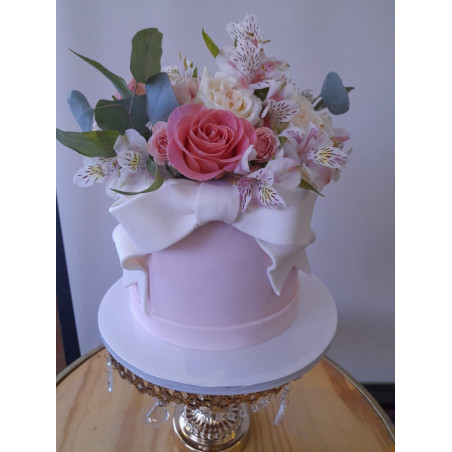 Pastel de Aniversario 4359 Bouquet de Flores