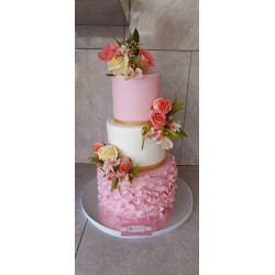 Pastel de Aniversario 4363 Rosa