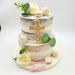 Pastel Religioso 4372 Bautizo