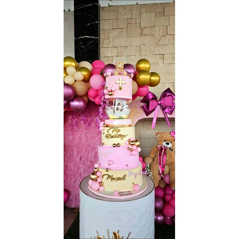 Pastel Bautizo 4389 giratorio