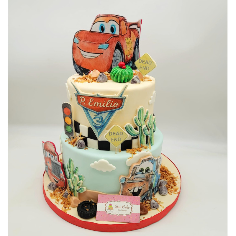 Pastel Infantil 4401 Cars