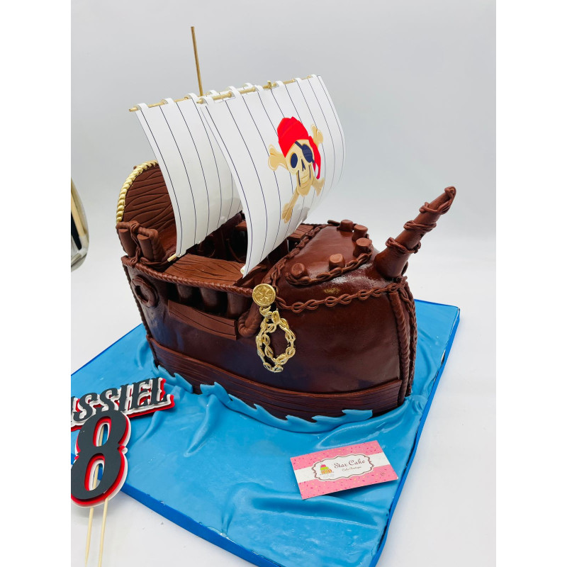 Pastel Infantil 4426 Piratas