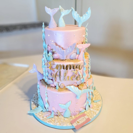 Pastel Infantil 4429 Sirenas