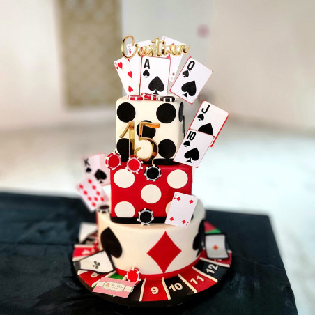 Pastel Infantil Casino 4438