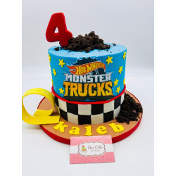 Pastel Infantil, Hot wheels 4479