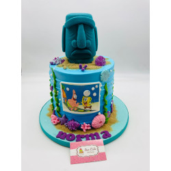 Pastel Infantil, Bob Esponja 4495