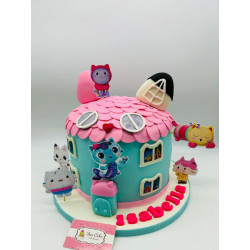 Pastel Infantil, Casa de Gaby 4498