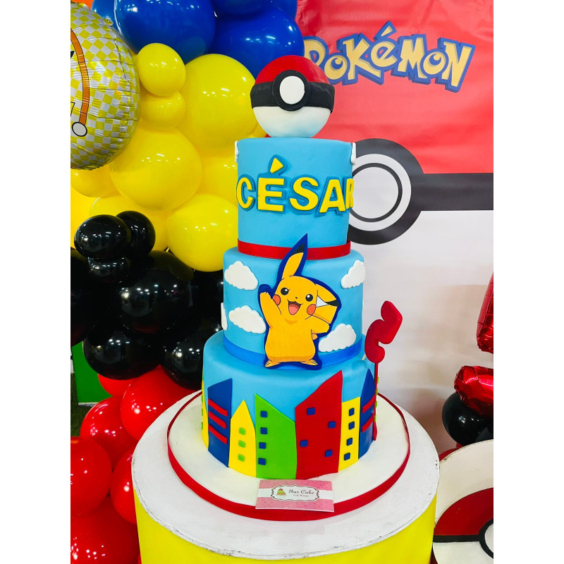 Pastel Infantil, Pokemon 4498