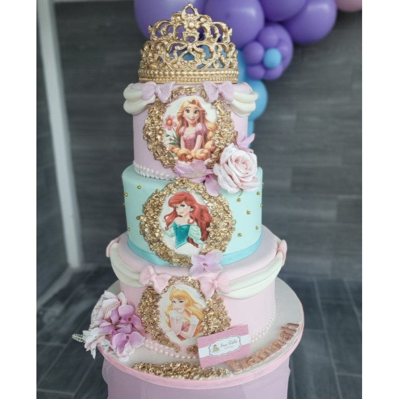 Pastel Infantil, Princesas 4505
