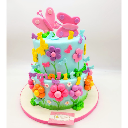 Pastel Infantil, Mariposas 4523