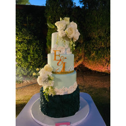 Pastel Boda, Esmeralda 4524