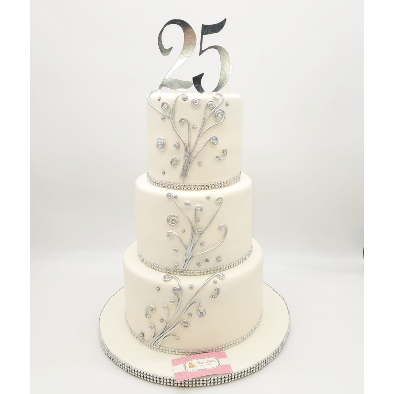 Pastel Boda, 25 aniversario 4531