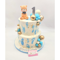 Pastel Baby Shower, Ositos 4549