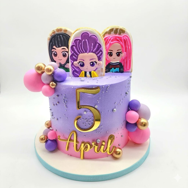 Pastel Infantil, Guerreras K-pop 4567