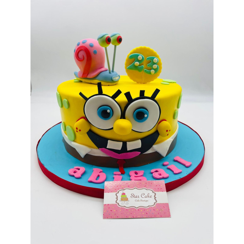 Pastel Infantil 4759 Bob Esponja
