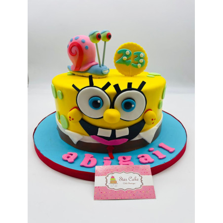 Pastel Infantil 4759 Bob Esponja