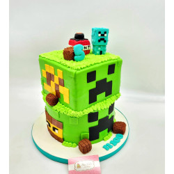 Pastel Infantil 4786 Minecraft