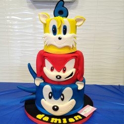 Pastel Infantil 4807 Sonic